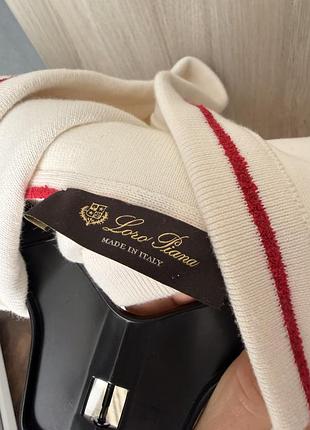 Олимпийка с капюшоном loro piana 4