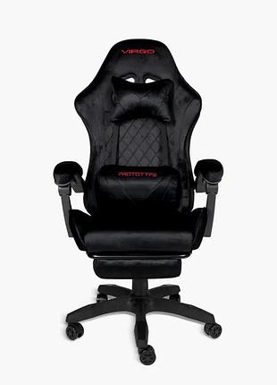 Геймерське крісло virgo prototype black