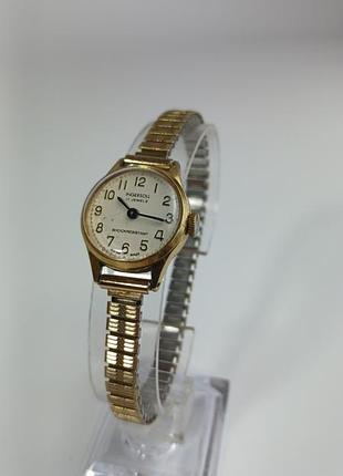 Винтажные механические  швейцарские часы ingersoll 17 jewels (под восстановление)