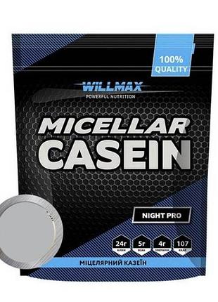 Казеиновый протеин willmax micellar casein 900 грамм со вкусом без вкуса(4636221)