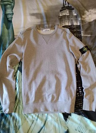 Stone island jumper sweatshirt grey. світшот. оригінал.