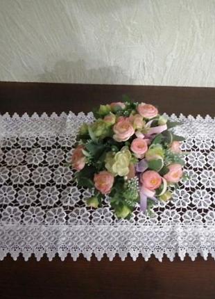 Ажурная салфетка 45*90,в наличии расцветки и узоры