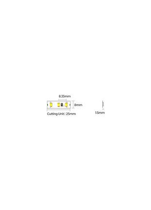Світлодіодна стрічка oledim ps-2835 120-3000k 12v 8,8w для підсвічування інтер'єру 5м ціна за 1м відвантаження бобінами по 5м