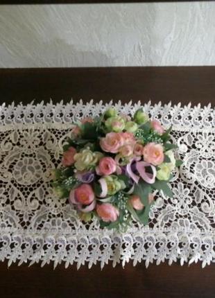 Ажурна серветка 45*90,в наявності кольори та візерунки