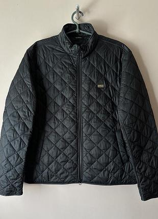 Куртка barbour international gear quilted jacket, black