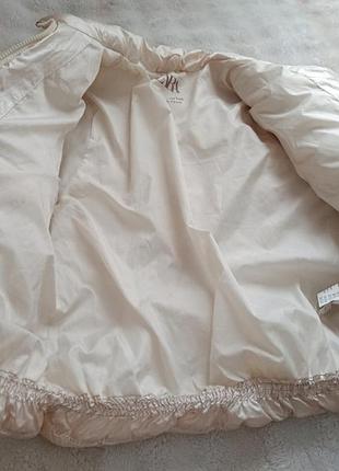 Куртка для девочки zara 4