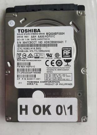 Донор hdd toshiba mq02abf050h h01 g3814a