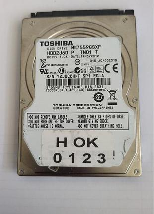 Донор hdd toshiba mk7559gsxf h0123 g002825a