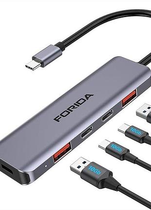 Концентратор type-c forida (super speed 10gbps)