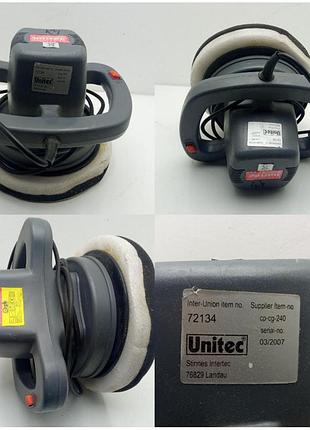 Полірувальна машина unitec 72134 (товар вживаний)