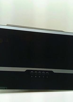 Кутова витяжка pkm dsh60-bl glass black head hook led 60 см кутова (товар вживаний)