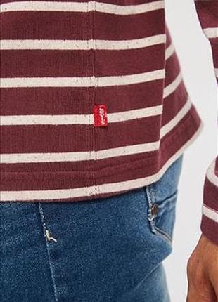 Лонгслів у смужку levis 3