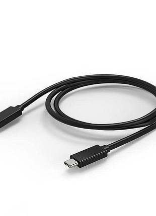 Кабель зарядний lenovo thunderbolt 3 type c - type c 100вт 40гбіт/с 1м