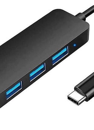 Концентратор type c - usb 3.0 4-портовий