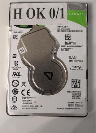 Донор hdd seagate st2000lm015 h01 100781943 rev a
