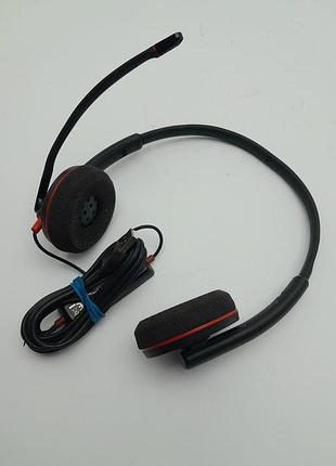 Провідні навушники/гарнітура plantronics blackwire c3220-a (товар вживаний)