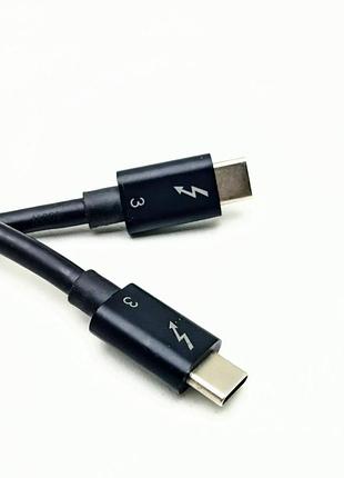 Кабель зарядний type c - type c 100w 0.7м