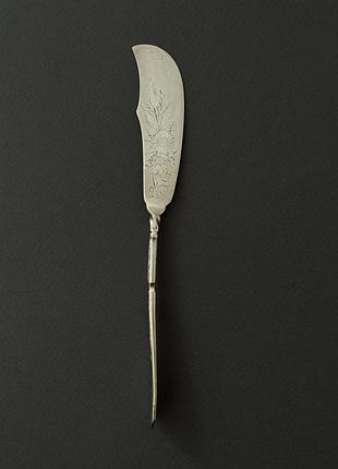 Нож для масла или сыра reed &amp; barton 1879 Серебрение