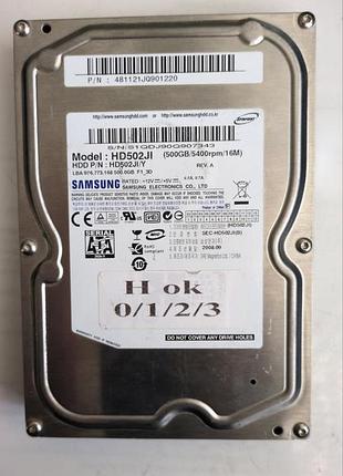 Донор hdd samsung hd502ji h0123 bf41-00184b