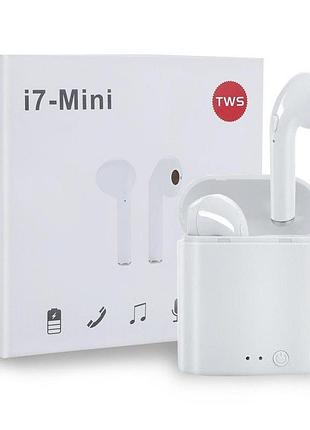Безпровідні блютуз навушники i7 mini tws (товар вживаний)