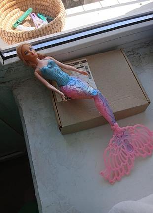 Оригинальная кукла barbie русалка mattel, хорошее состояние 3
