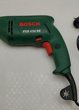 Ударний дриль bosch psb 650 re (товар вживаний)