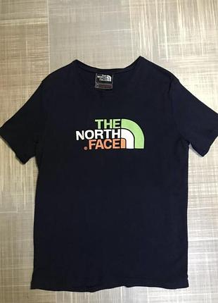 The north face💙чоловічий одяг/темно-синя футболка💛l/50
