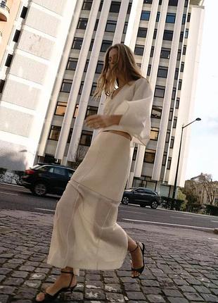 Комбінований трикотажний костюм zara