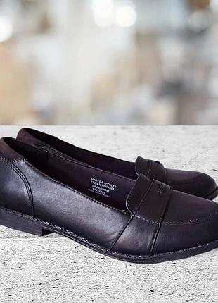 Шкіряні жіночі лофери m&s