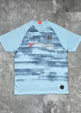Футболка челсі nike chelsea 2018/19 third kit оригінал найк футбольна форма розмір 2xl xxl спортивна для тренувань дрі фіт dri-fit джерсі лондон