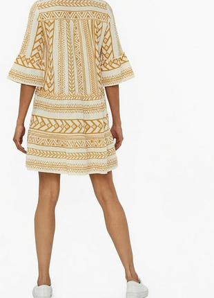Vero moda хлопковое платье м 4