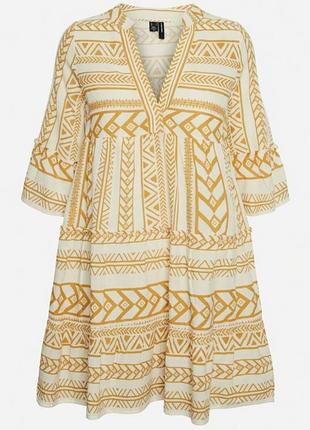 Vero moda хлопковое платье м 3