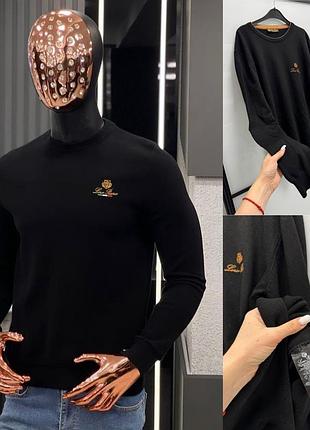 Чоловічий оригінальний светр lora piana розмір l.