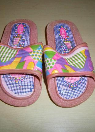 Як нові дитячі пляжні тапочки по устілці 14,5 см (23р-р)