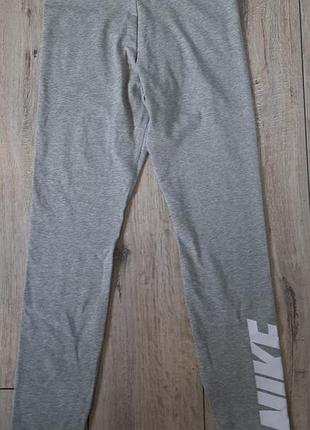 Легінси бренду nike sportswear grey db3900-063.
