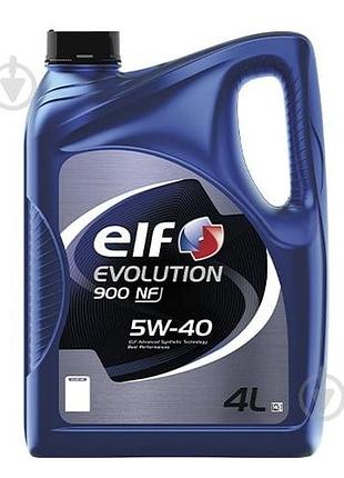 Олива моторна elf evol.900 nf 5w40 4л арт.9152998 франція арт.9152998 франція