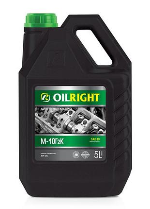 Масло моторное oilright минеральное дизельное м10г2к 5л 2502 арт.9150696 польша
