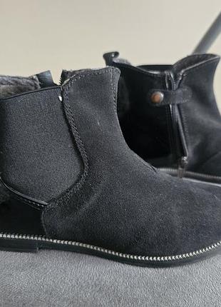 Черные сапожки ботинки primigi 31р