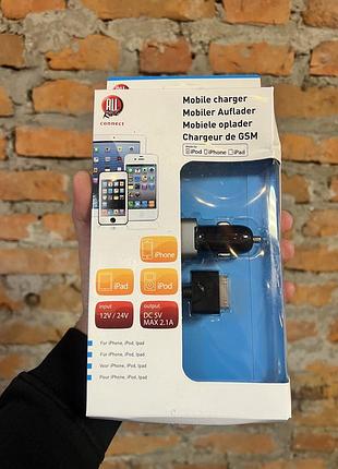 Автомобільний ipod, iphone, зарядний пристрій для ipad