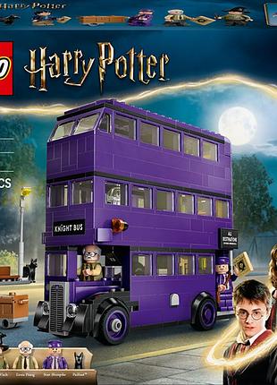 Конструктор lego harry potter пригоди на лицарському автобусі 499 деталей (76446)