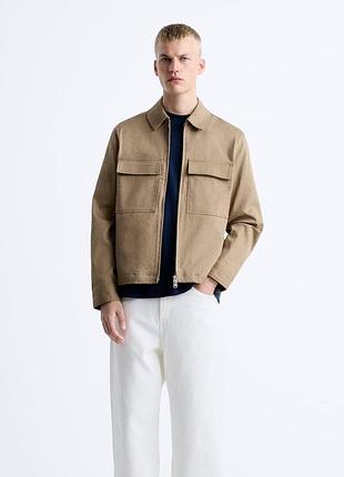 Куртка штучна замша bershka × zara