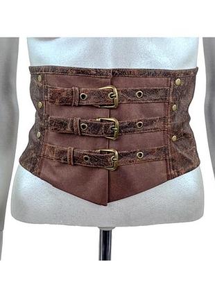Пояс-корсет пиратка steampunk.