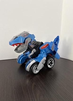 Машинка трансформер vtech switch & go dinos rc t-rex 3