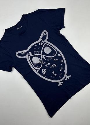Чоловіча бавовняна футболка knowledgecotton apparel® розмір s