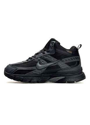 Nike initiator high fur black grey