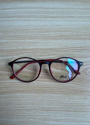 Жіноча матова оправа для окулярів nikitana eyewear ni3825 50-18-140 c01