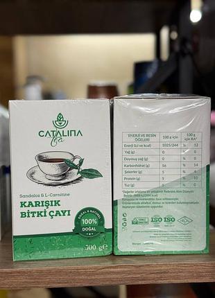 Catalina tea - рослинний безпечний чай для схуднення .