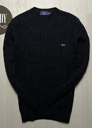 Мужской шерстяной свитер vineyard vines, размер по факту м