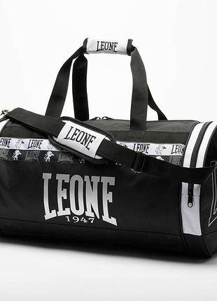 Спортивна сумка leone ac943 iconic duffel black (45л.)