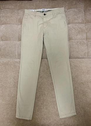 Джинси брюки чоловічі jack&jones slim marco бежевого кольору  розмір 31/34